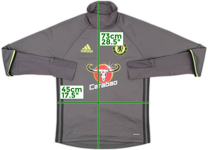 2016-17 Chelsea adidas Drill Top - 9/10 - (XS)