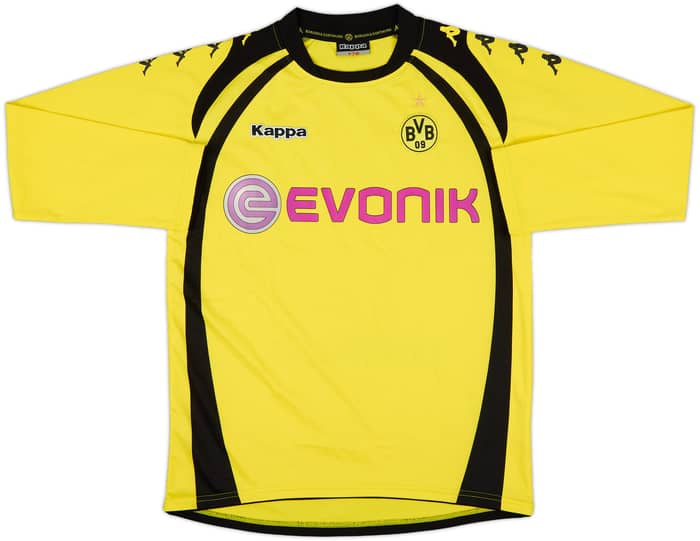 2009-10 Borussia Dortmund Home L/S Shirt - 8/10 - (XL.Boys)