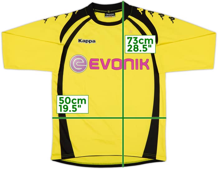 2009-10 Borussia Dortmund Home L/S Shirt - 8/10 - (XL.Boys)