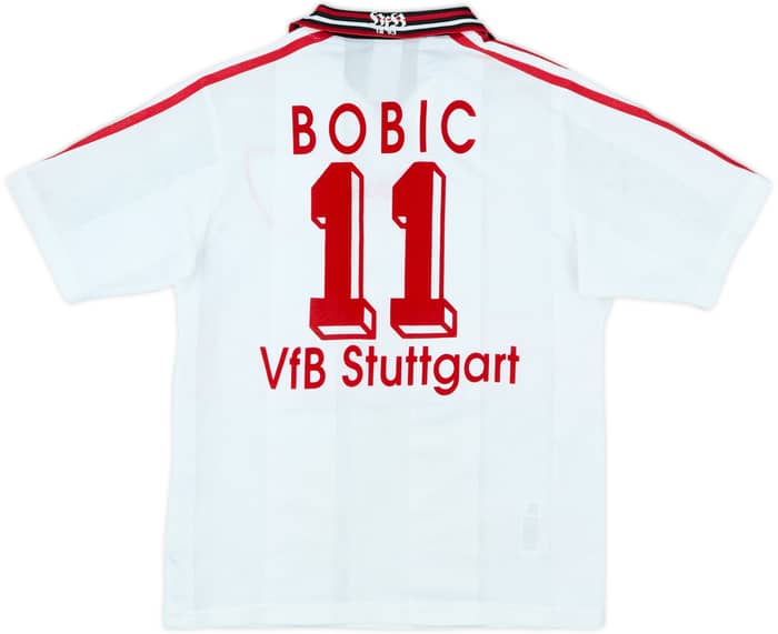 1997-98 Stuttgart Home Shirt Bobic #11 - 8/10 - (Y)