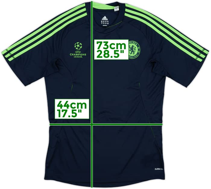 2010-11 Chelsea adidas CL Training Shirt - 9/10 - (M/L)