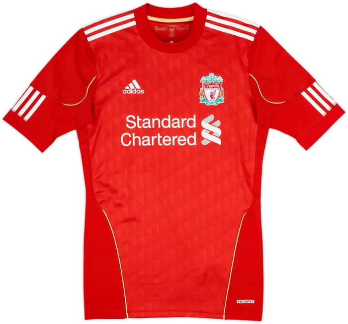 2010-12 Liverpool Player Issue TechFit Home Shirt Suarez #7 - 7/10 - (L)