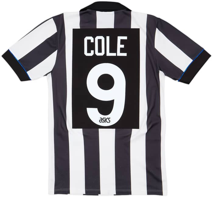 1993-95 Newcastle Home Shirt Cole #9 - 8/10 - (S)