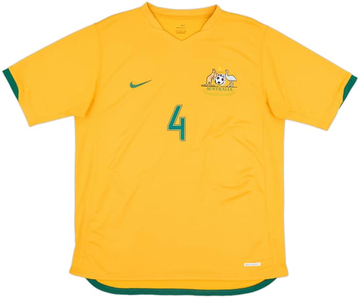 2006-08 Australia Home Shirt Cahill #4 - 7/10 - (L)