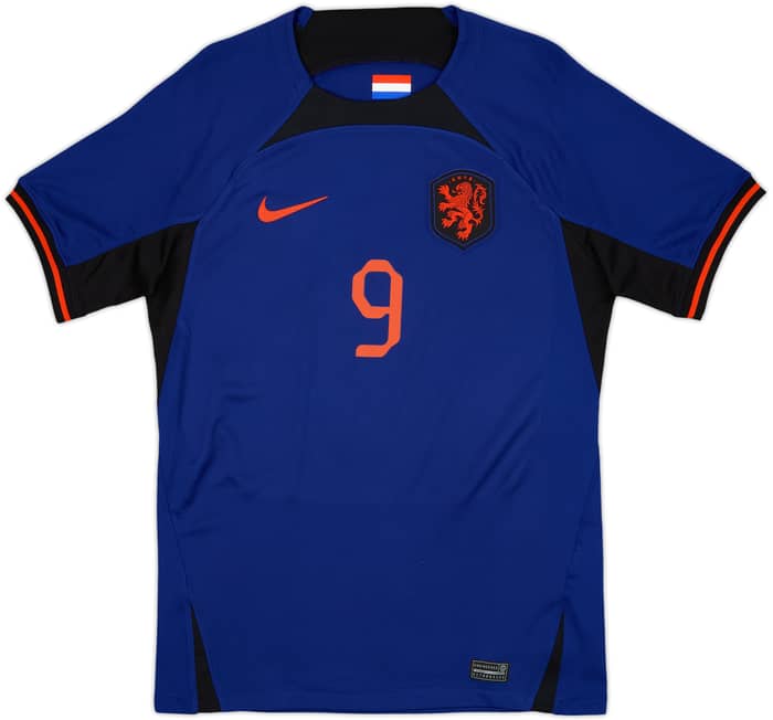 2022-23 Netherlands Away Shirt Gakpo #9 - 9/10 - (S)