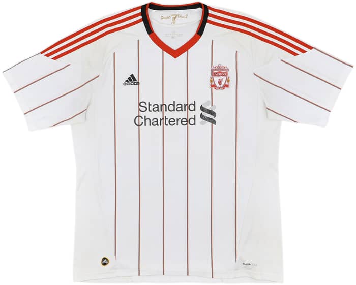 2010-11 Liverpool Away Shirt Gerrard #8 - 5/10 - (XXL)