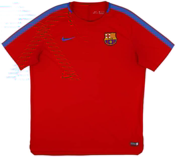 2017-18 Barcelona Nike Training Shirt - 8/10 - (XXL)