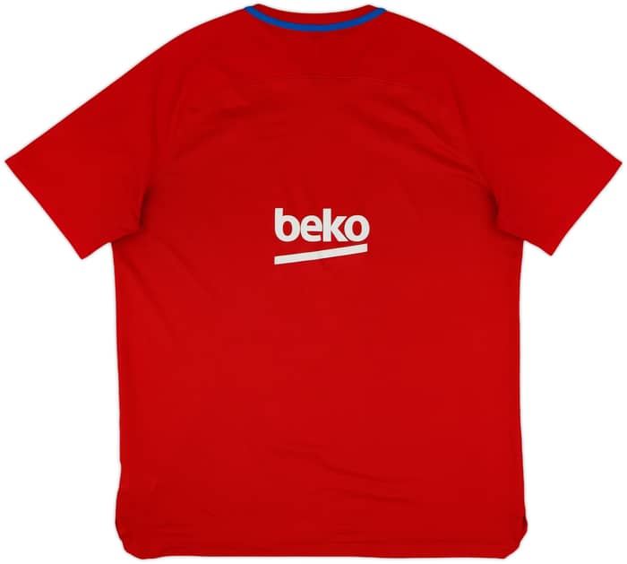 2017-18 Barcelona Nike Training Shirt - 8/10 - (XXL)