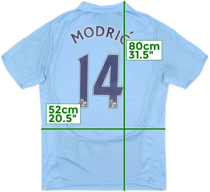 2008-09 Tottenham Away Shirt Modric #14 (M)