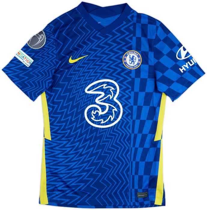 2021-22 Chelsea Home Shirt Mount #19 - 8/10 - (S)