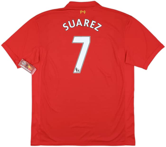 2012-13 Liverpool Home Shirt Suarez #7 (3XL)