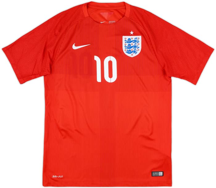 2014-15 England Away Shirt Rooney #10 - 6/10 - (M)