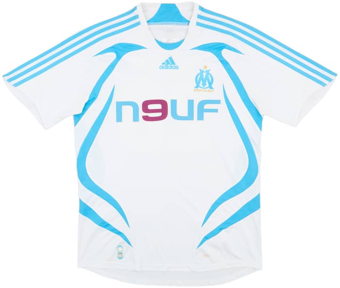 2007-08 Olympique Marseille Home Shirt Valbuena #28 - 7/10 - (M)