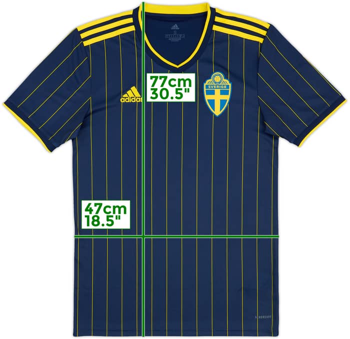 2020-22 Sweden Away Shirt - 10/10 - (S)