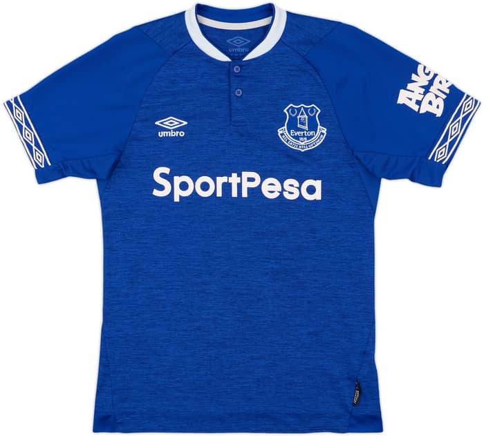 2018-19 Everton Home Shirt Baines #3 - 8/10 - (S)
