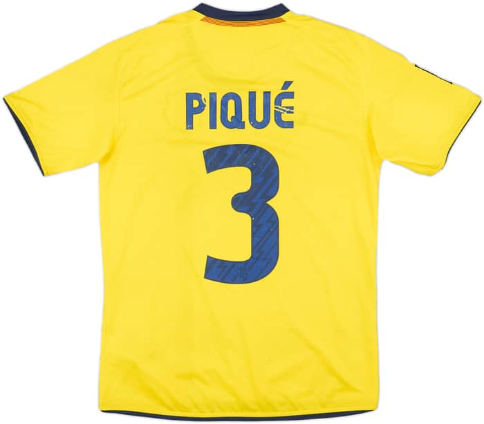 2008-10 Barcelona Away Shirt Pique #3 - 5/10 - (S)