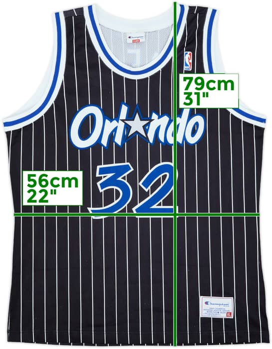 1992-96 Orlando Magic O'Neal #32 Champion Away Jersey - 8/10 - (XL)