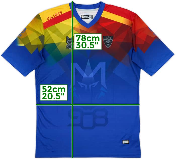 2020-21 Lecce M908 Training Shirt - 9/10 - (L)