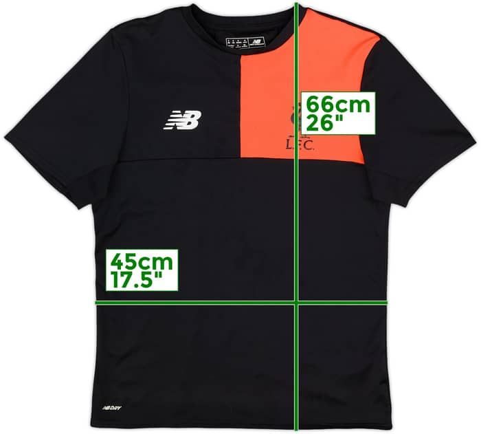 2016-17 Liverpool New Balance Training Shirt - 7/10 - (S)