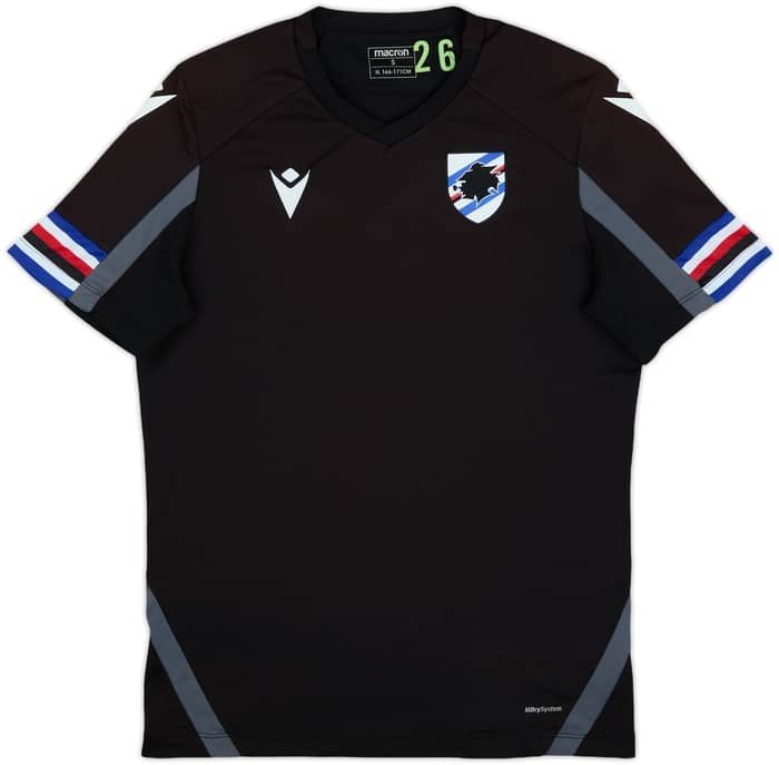 2021-22 Sampdoria Macron Player Issue Training Shirt #26 - 9/10 - (S)