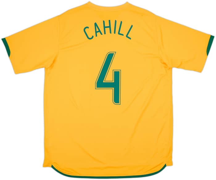 2006-08 Australia Home Shirt Cahill #4 - 8/10 - (XL)