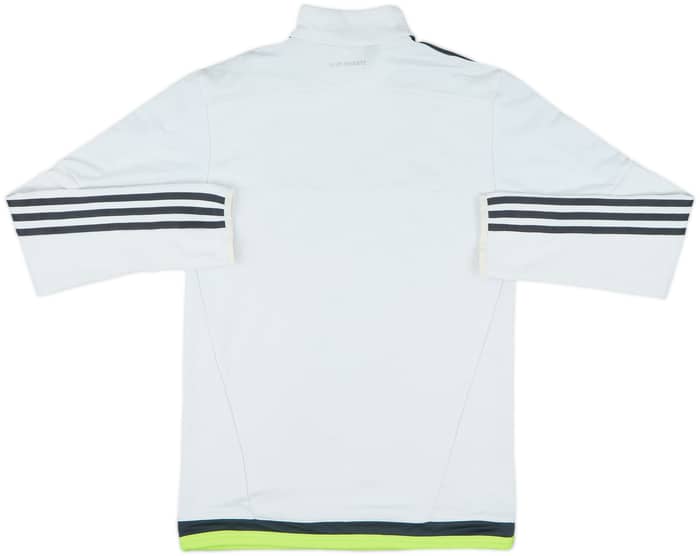 2015-16 Real Madrid adidas 1/4 Zip Drill Top - 8/10 - (XS)