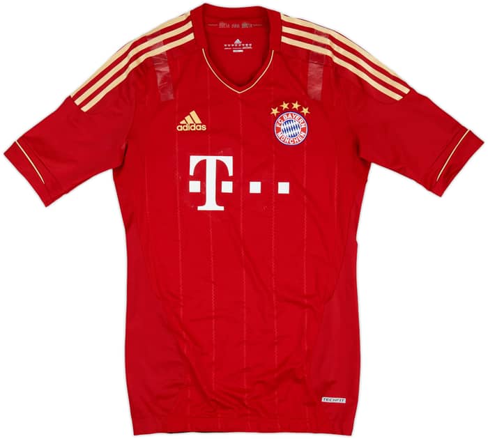 2011-13 Bayern Munich Player Issue TechFit Home Shirt - 5/10 - (L)