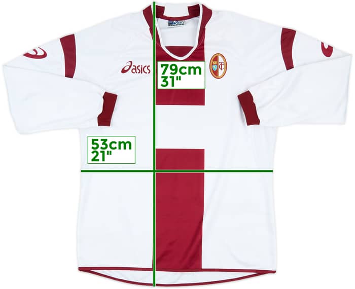 2005-06 Torino Away L/S Shirt - 6/10 - (L)