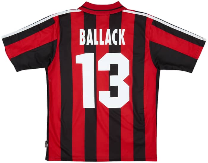 2001-02 Bayer Leverkusen Home Shirt Ballack #13 - 6/10 - (XL.Boys)