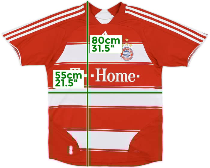 2008-09 Bayern Munich Home Shirt - 8/10 - (XL.Boys)