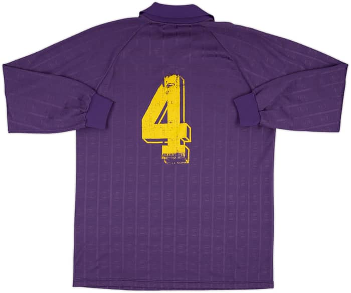 1989-90 Fiorentina Home L/S Shirt #4 - 7/10 - (XL)