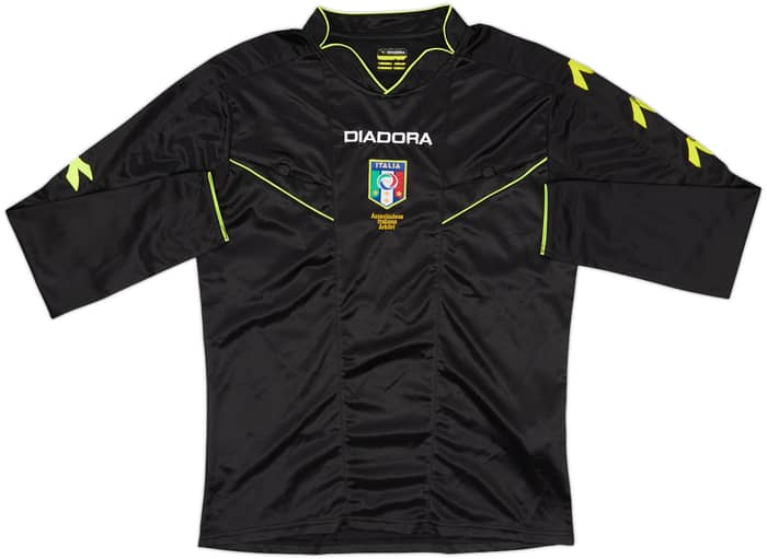 2000s Italy Diadora Referee L/S Shirt - 7/10 - (S)