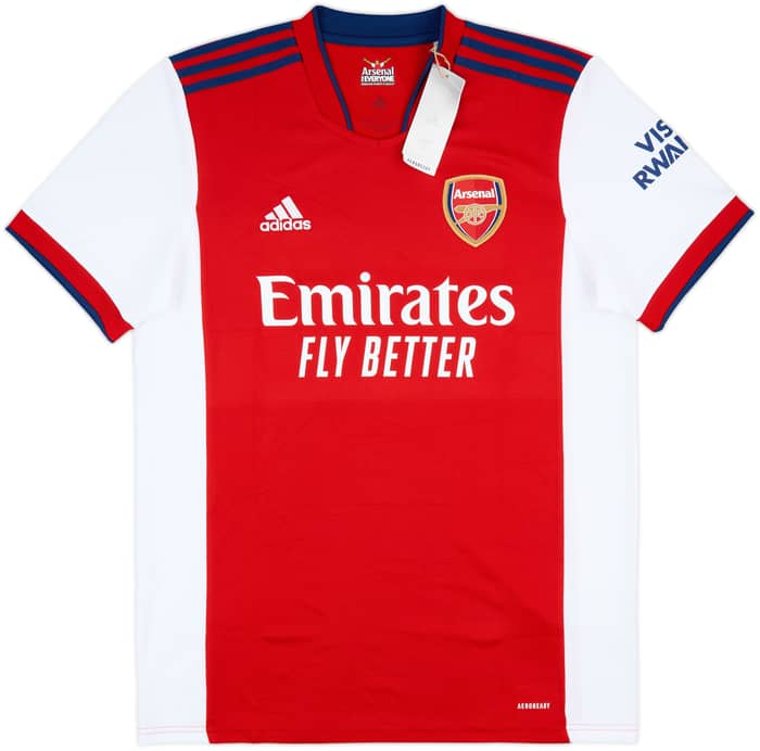 2021-22 Arsenal Home Shirt Odegaard #8 (L)