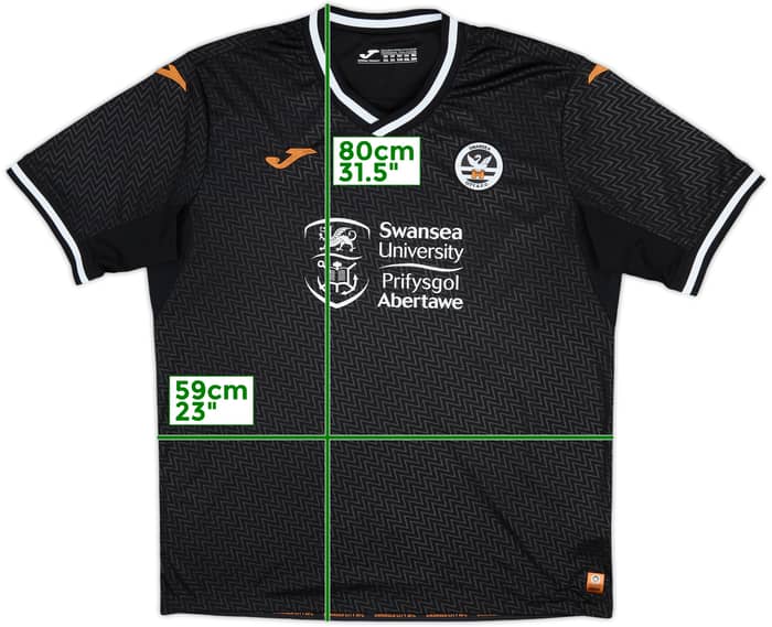 2021-22 Swansea City Away Shirt - 9/10 - (XXL)