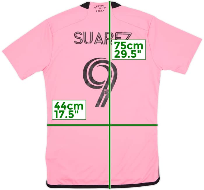 2024-25 Inter Miami Home Shirt Suarez #9 (S)