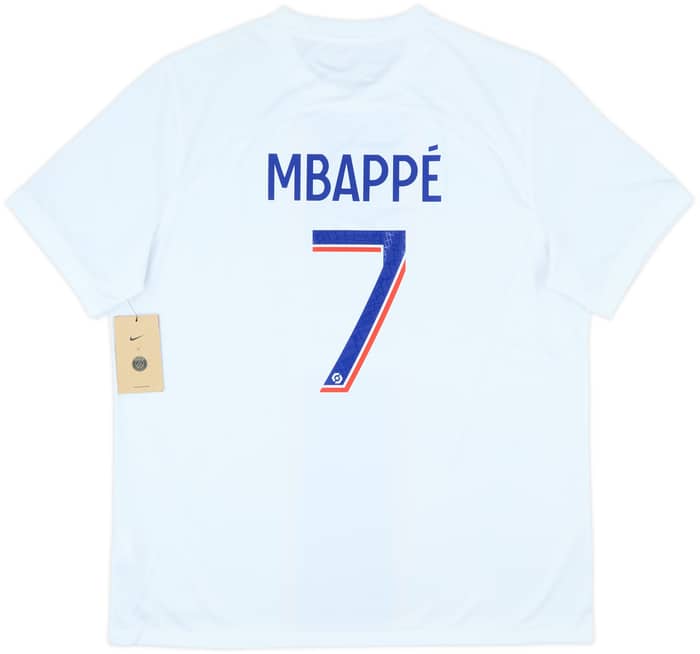 2022-23 Paris Saint-Germain Third Shirt Mbappe #7 (XL)