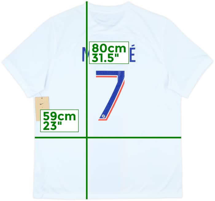 2022-23 Paris Saint-Germain Third Shirt Mbappe #7 (XL)