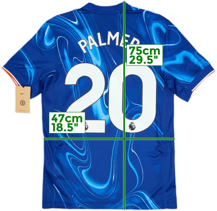 2024-25 Chelsea Home Shirt Palmer #20 (S)