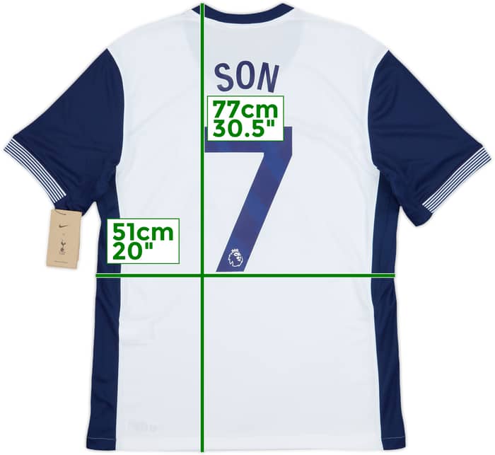 2024-25 Tottenham Home Shirt Son #7 (M)