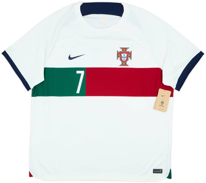 2022-24 Portugal Away Shirt Ronaldo #7 (XXL)