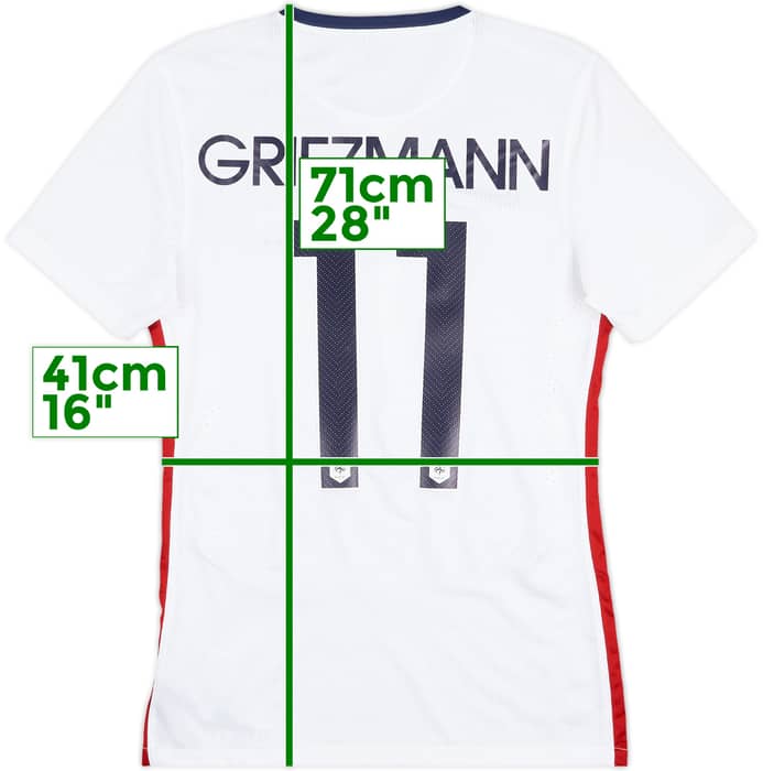 2015-16 France Authentic Away Shirt Griezmann #11 - 9/10 - (S)