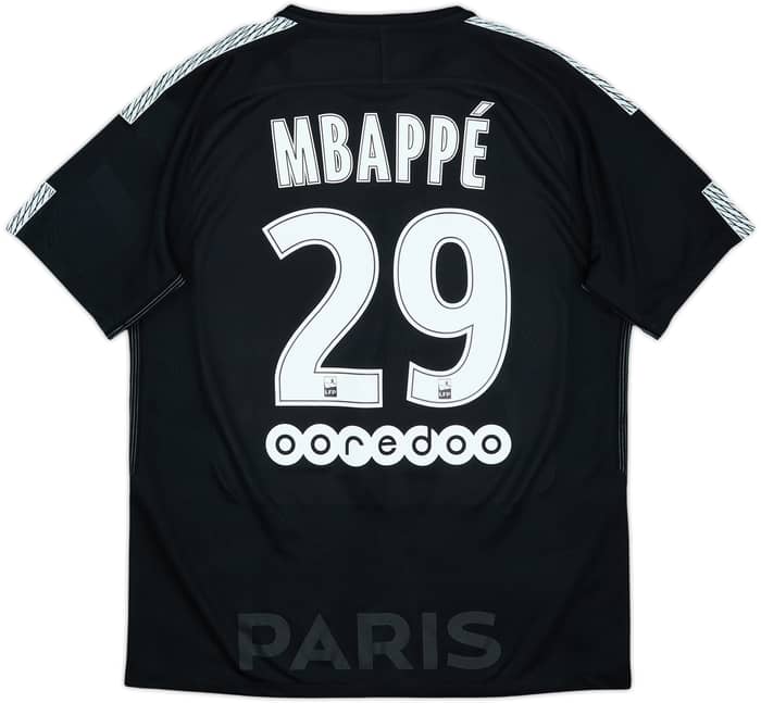 2017-18 Paris Saint-Germain Third Shirt Mbappe #29 - 6/10 - (L)