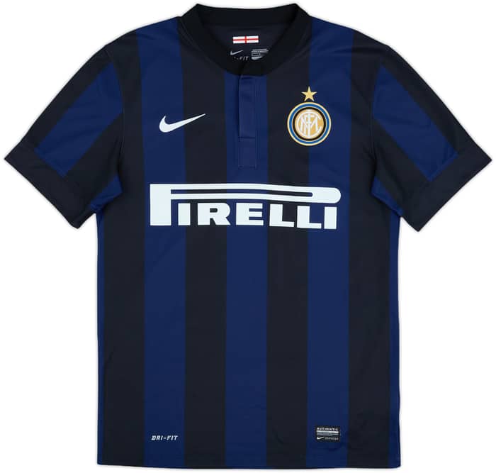 2013-14 Inter Milan Home Shirt Cambiasso #19 - 10/10 - (S)