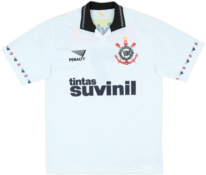 1995 Corinthians Away Shirt #7 - 7/10 - (L)