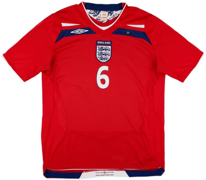 2008-10 England Away Shirt Terry #6 - 8/10 - (L)