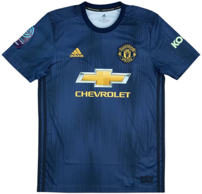 2018-19 Manchester United Women Third Shirt Greenwood #3 - 8/10 - (M)