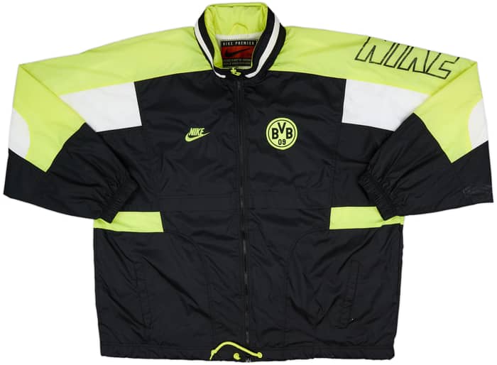 1995-96 Borussia Dortmund Nike Hooded Rain Jacket - 4/10 - (XXL)