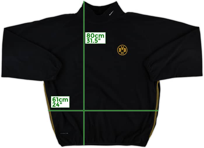 1998-00 Dortmund Nike Fleece Top - 9/10 - (XL)