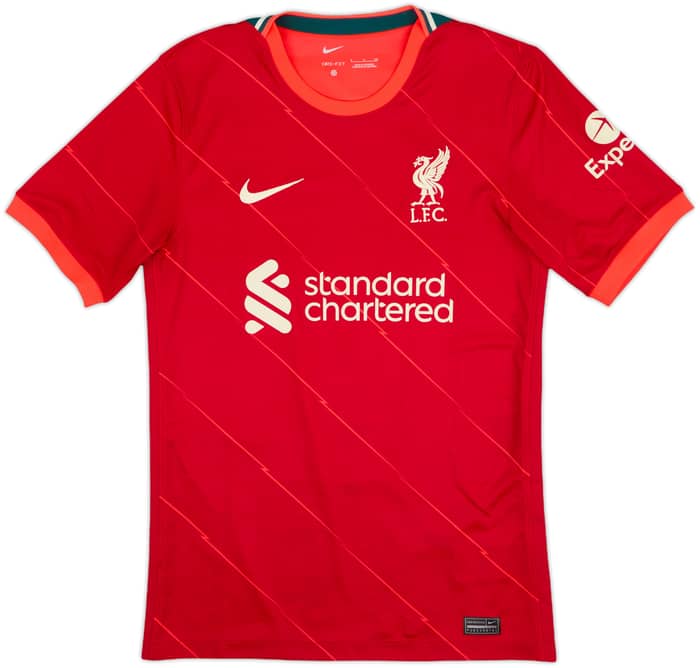2021-22 Liverpool Home Shirt Firmino #9 - 8/10 - (S)