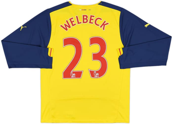 2014-15 Arsenal Away L/S Shirt Welbeck #23 - 5/10 - (L)